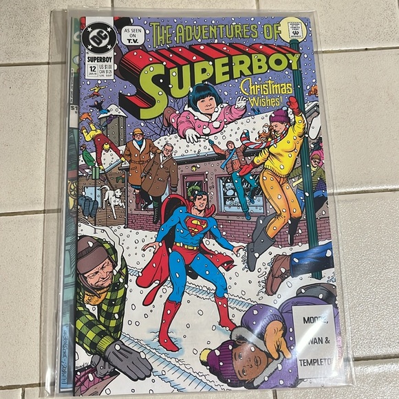 1989-91 Superhero DC and Marvel comics Christmas Specials 🎄 - Picture 3 of 4